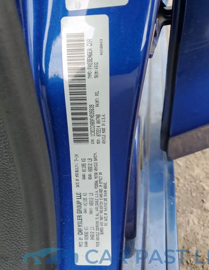 1C3CCCAB9FN535639# 12