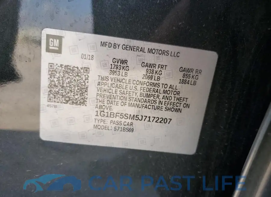 1G1BF5SM5J7172207# 12