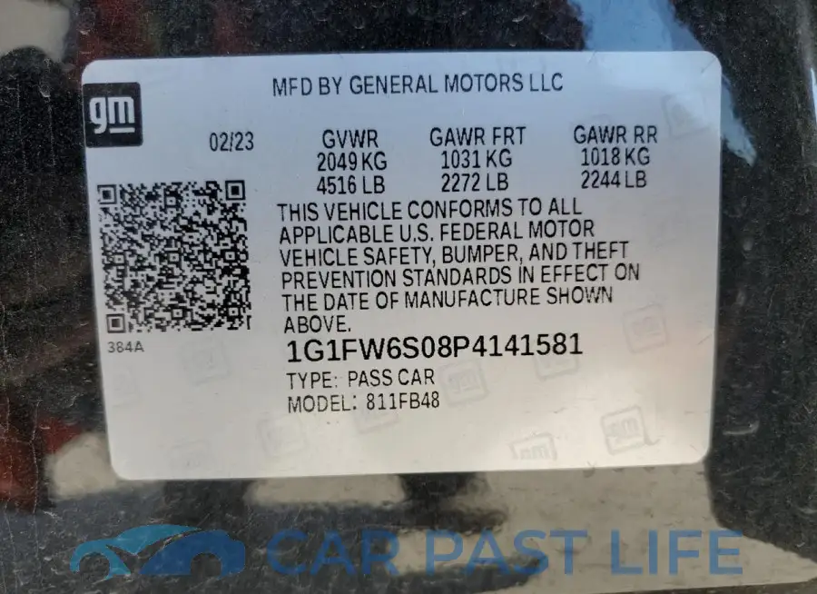 1G1FW6S08P4141581# 13
