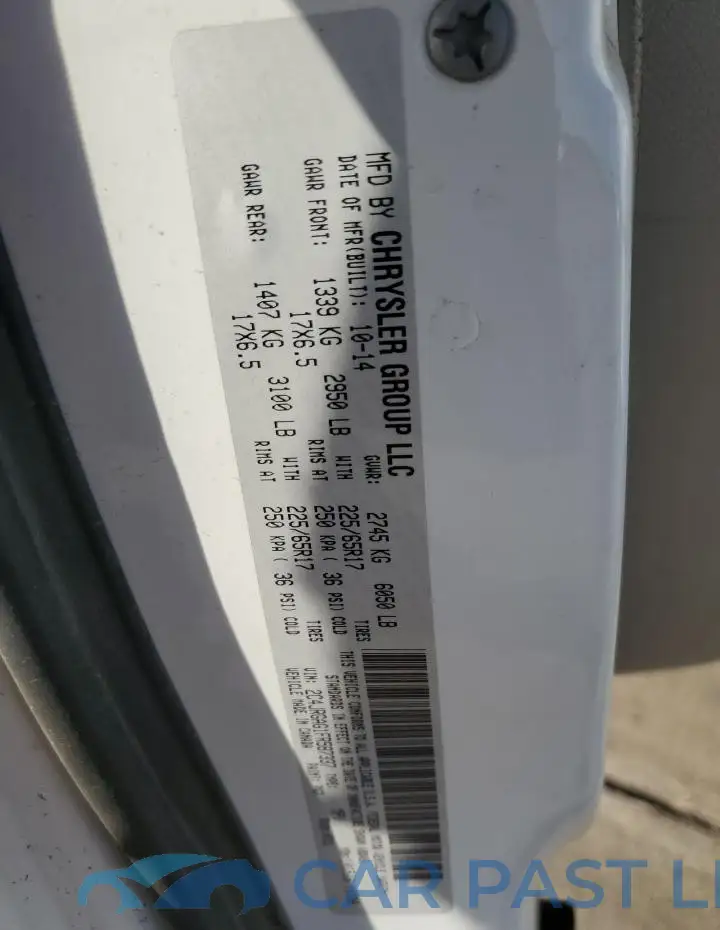 2C4JRGAG1FR587337# 14