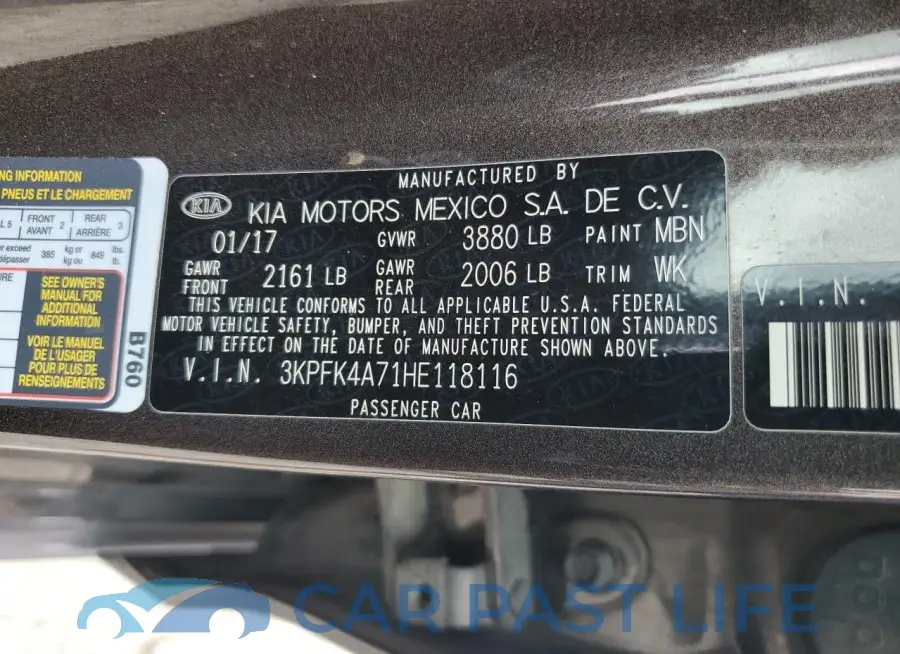 3KPFK4A71HE118116# 12