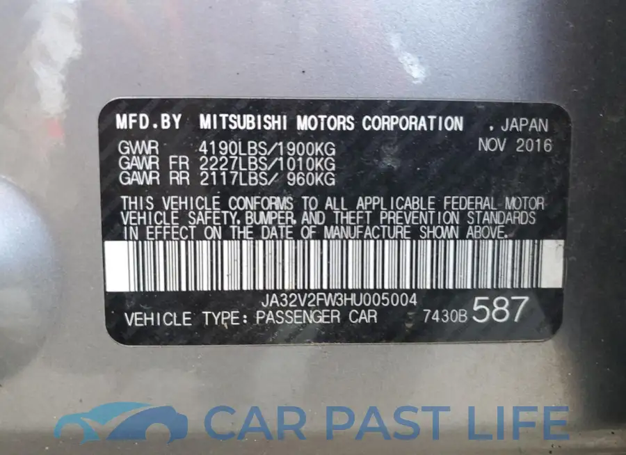 JA32V2FW3HU005004# 12