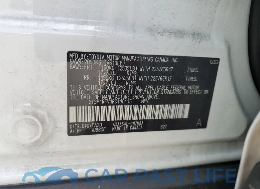 2T3P1RFV1RC410416# 14