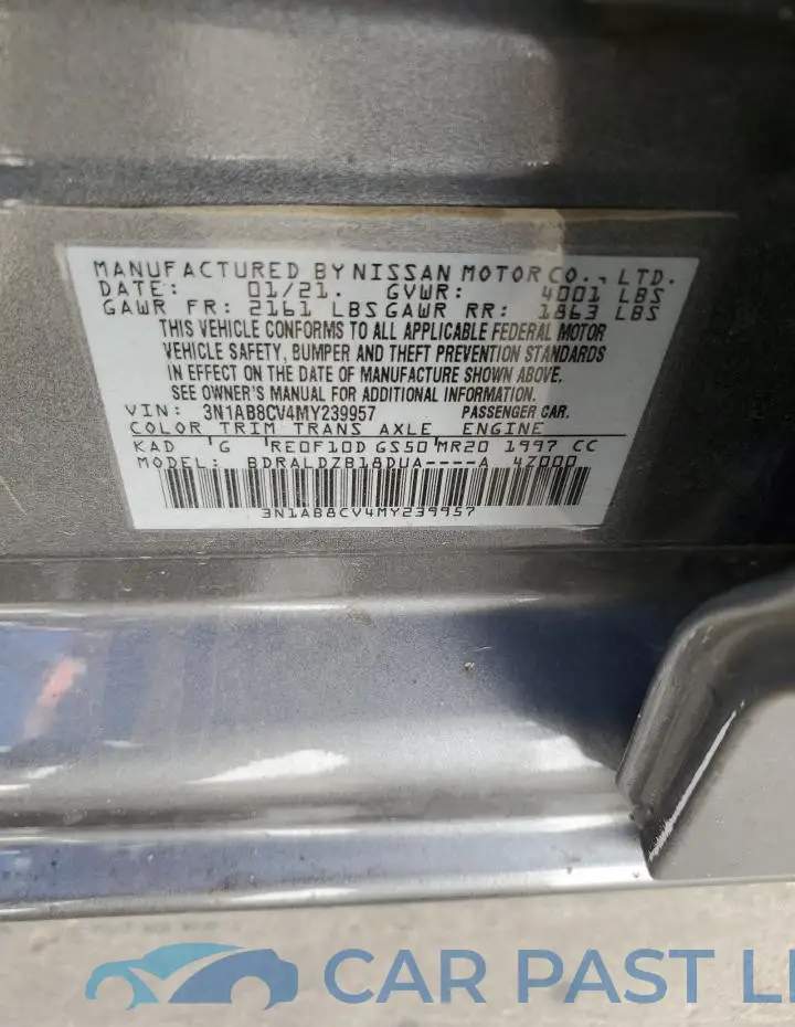 3N1AB8CV4MY239957# 12