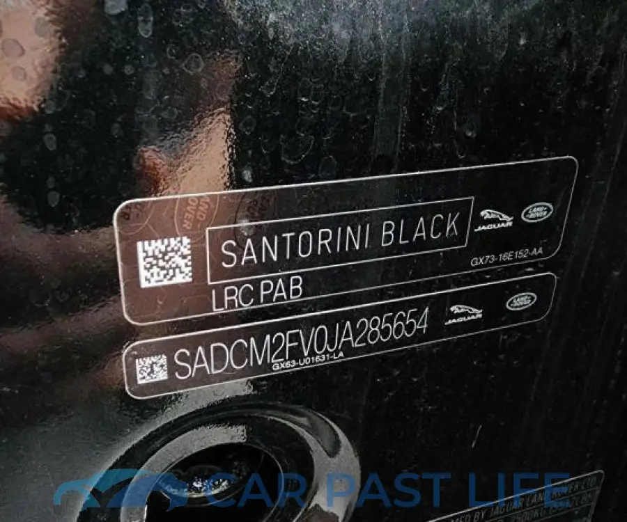SADCM2FV0JA285654# 10