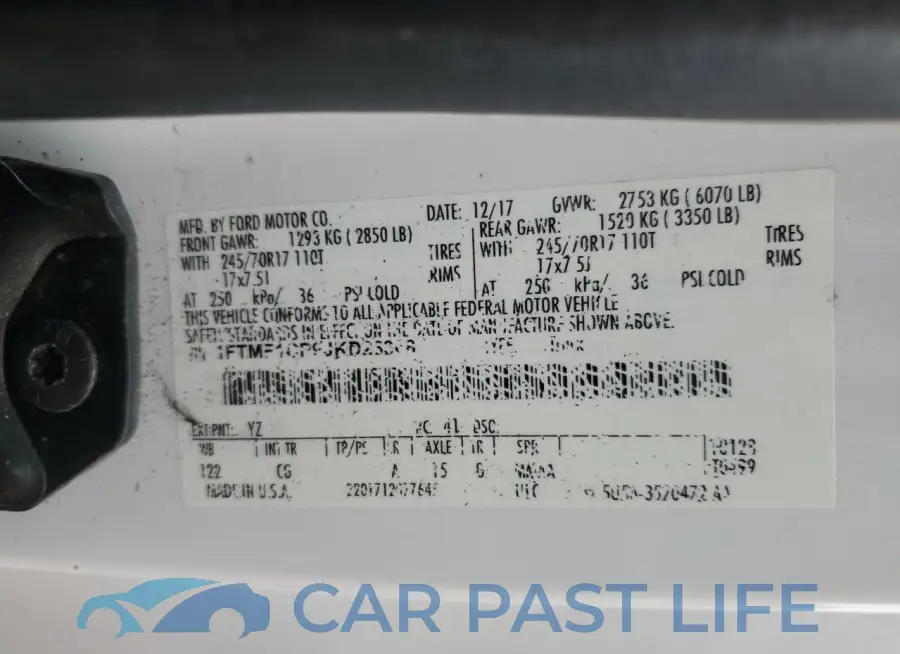 1FTMF1CP9JKD23368# 13