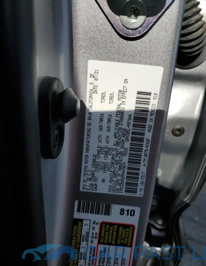 3TMCZ5AN2MM443019# 12