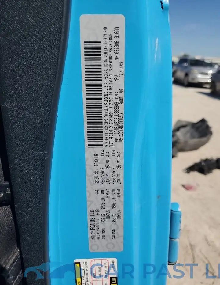 1C4BJWEG0JL899909# 14