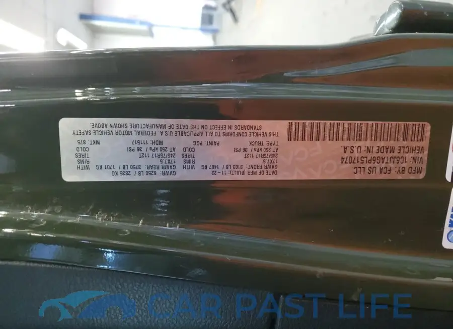 1C6JJTAG6PL517074# 13