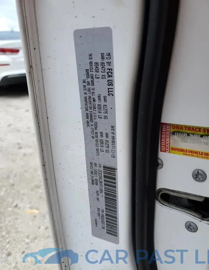 2C3CDXGJ9KH711854# 13