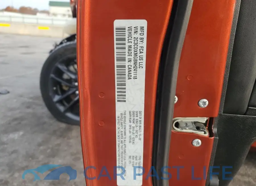2C3CDXMG8NH241118# 13