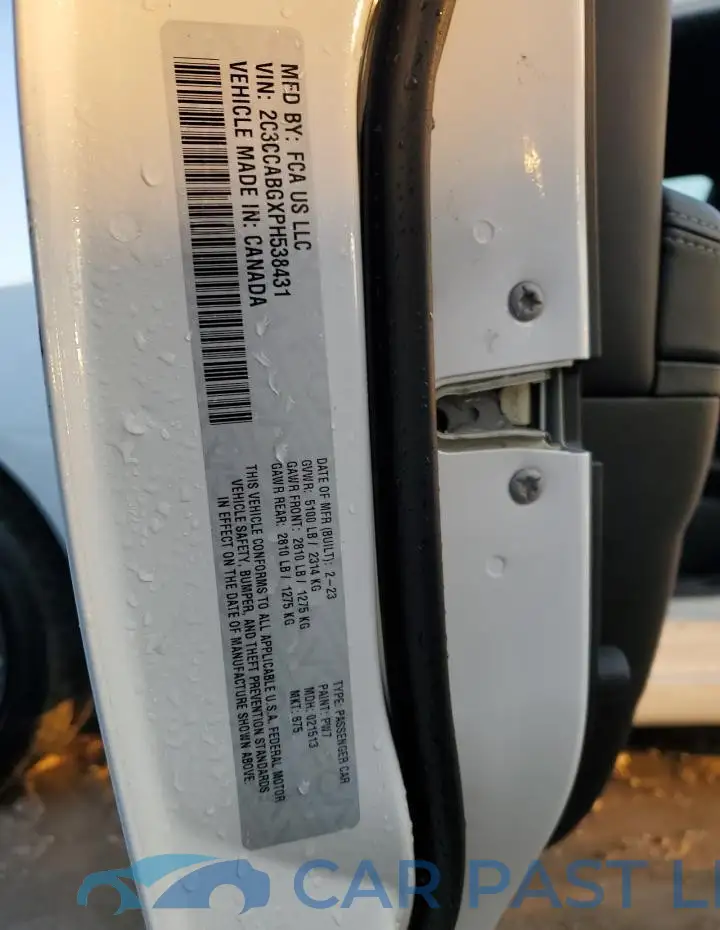 2C3CCABGXPH538431# 12