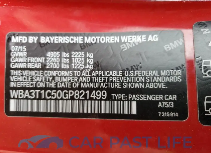 WBA3T1C50GP821499# 12