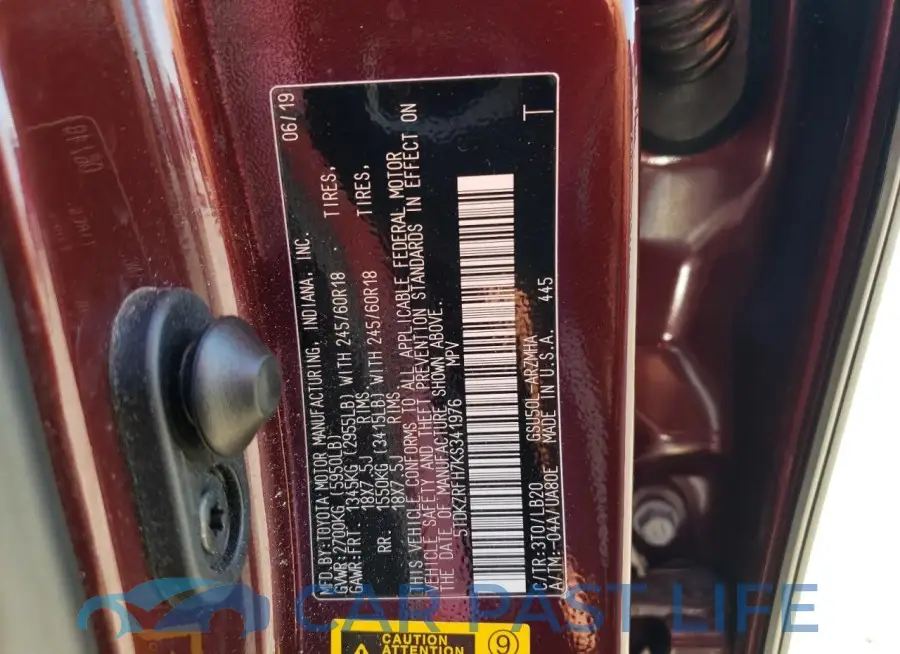 5TDKZRFH7KS341976# 13