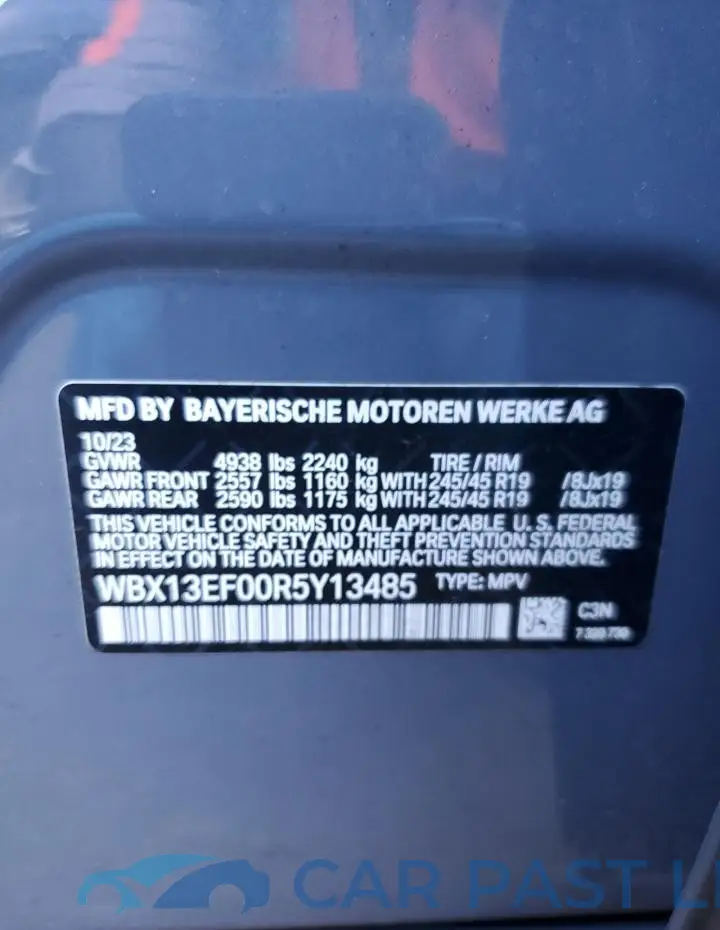 WBX13EF00R5Y13485# 14