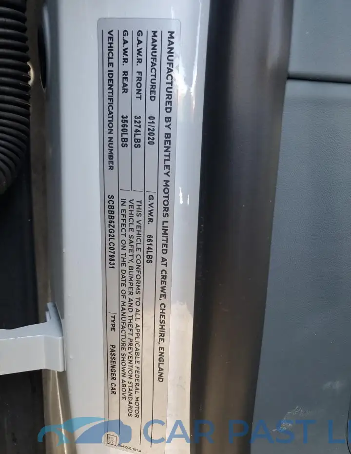 SCBBB6ZG2LC079831# 13