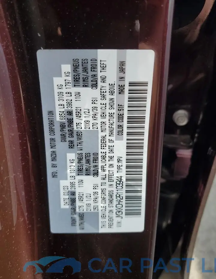 JM3KKDHA2R1103944# 13