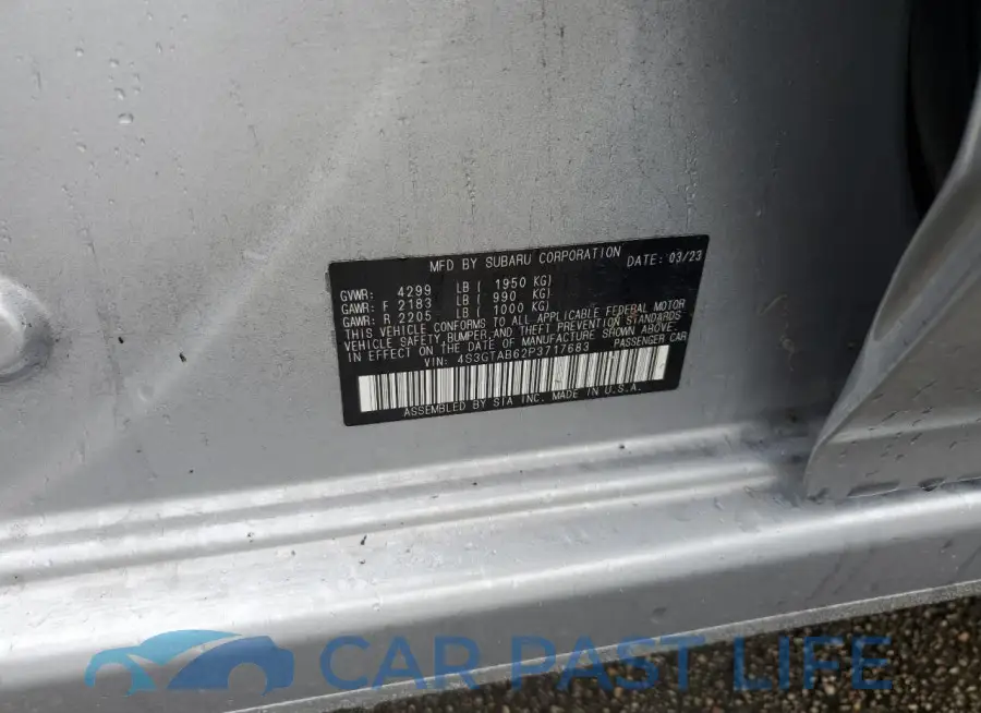 4S3GTAB62P3717683# 12