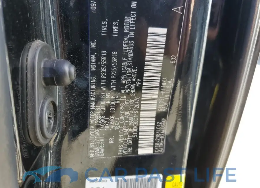 5TDDK3DC1FS120476# 12