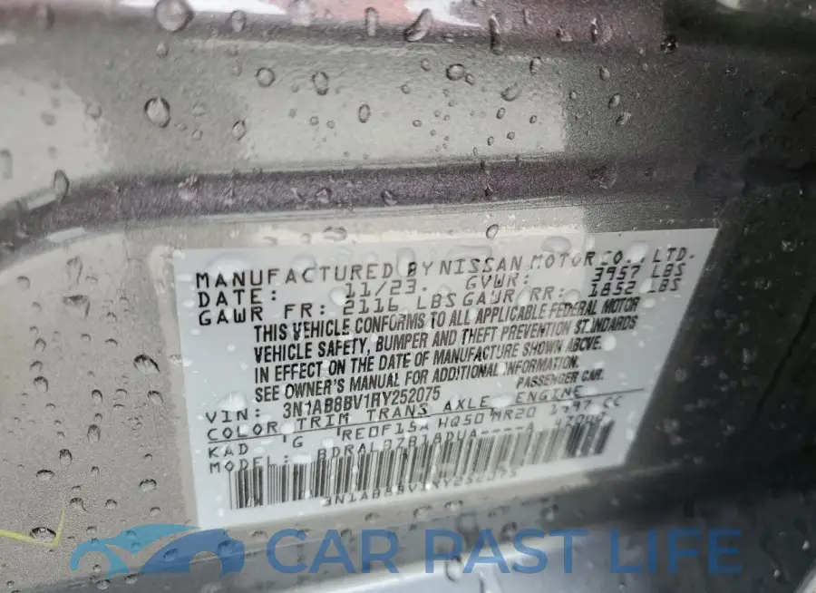 3N1AB8BV1RY252075# 13