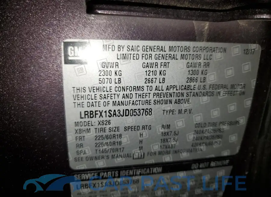 LRBFX1SA3JD053768# 13