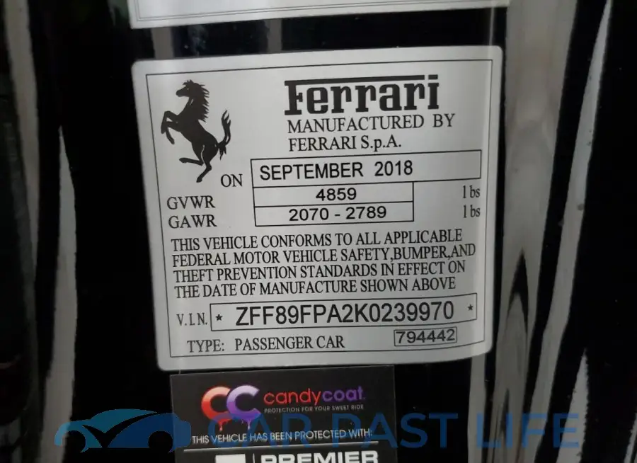 ZFF89FPA2K0239970# 14