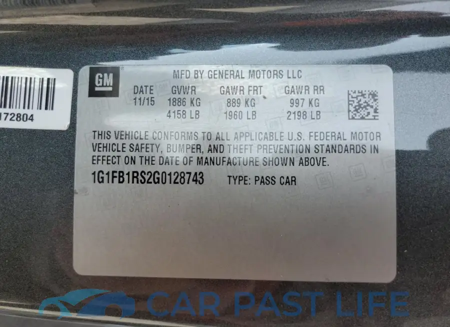 1G1FB1RS2G0128743# 12