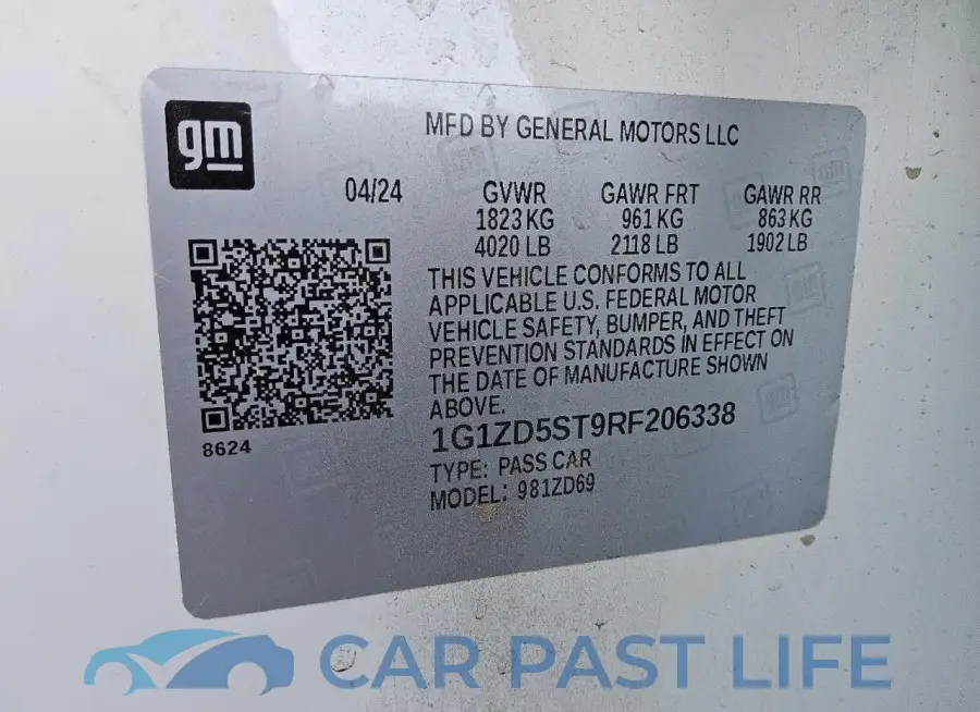 1G1ZD5ST9RF206338# 12