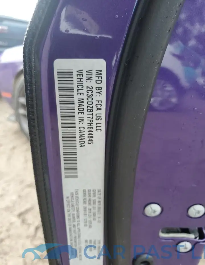 2C3CDZBT7PH644845# 13