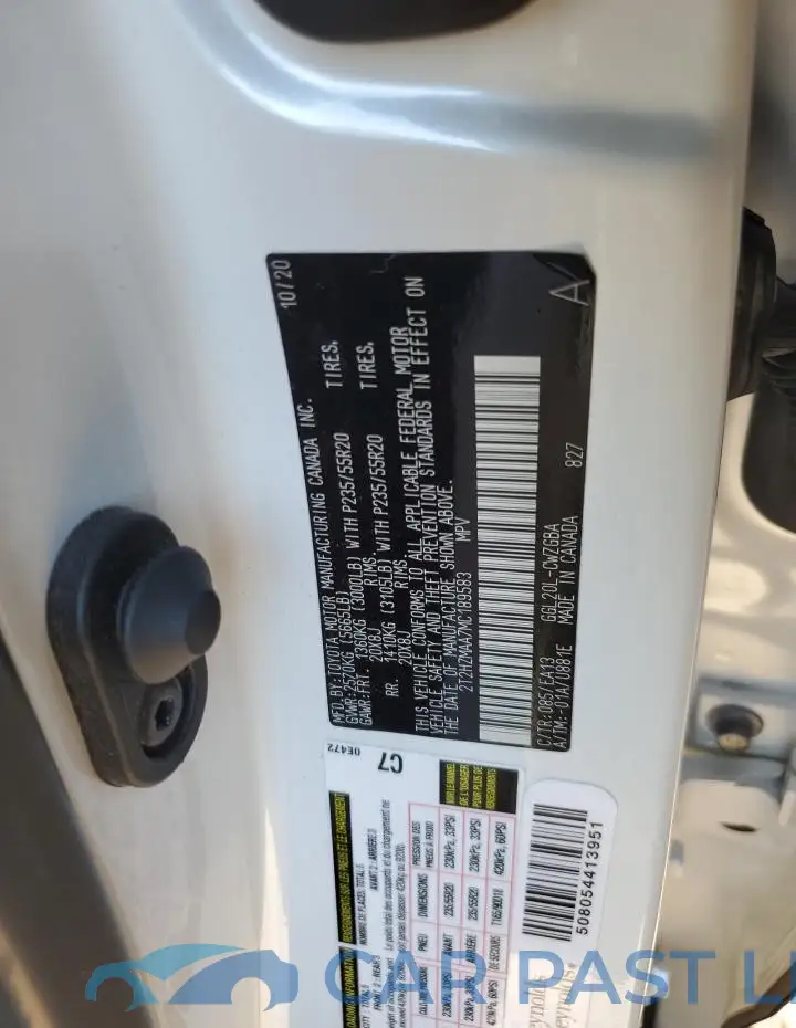 2T2HZMAA7MC189583# 13
