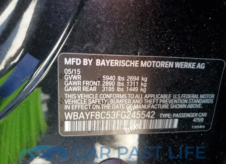 WBAYF8C53FG245542# 12