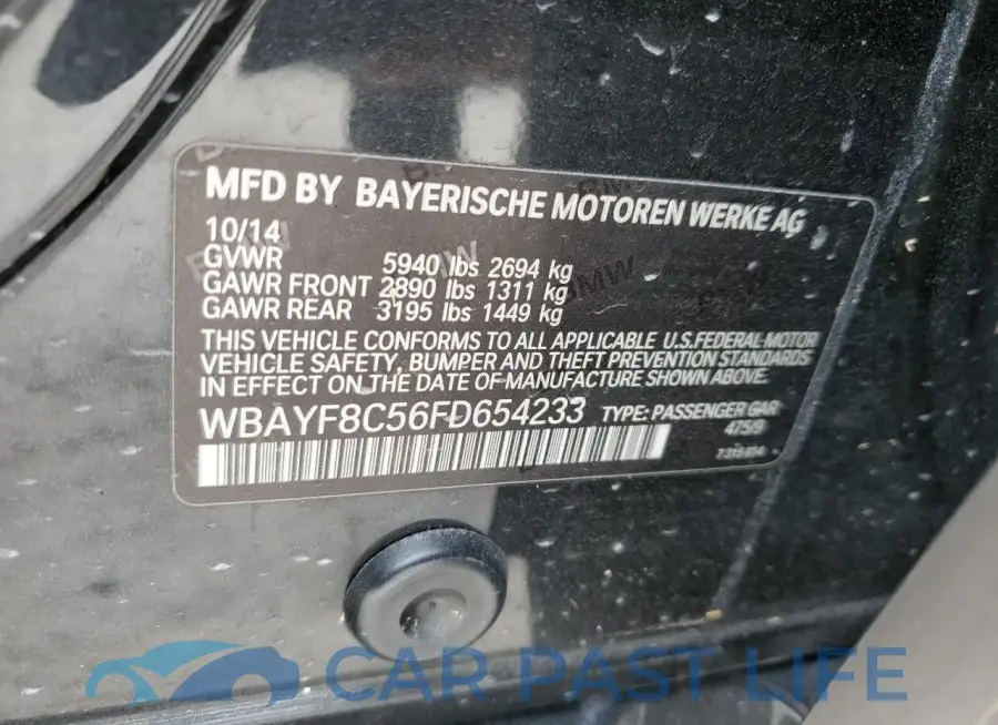 WBAYF8C56FD654233# 13