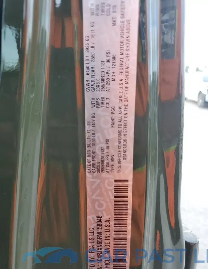 1C4RJXN65RW158046# 13