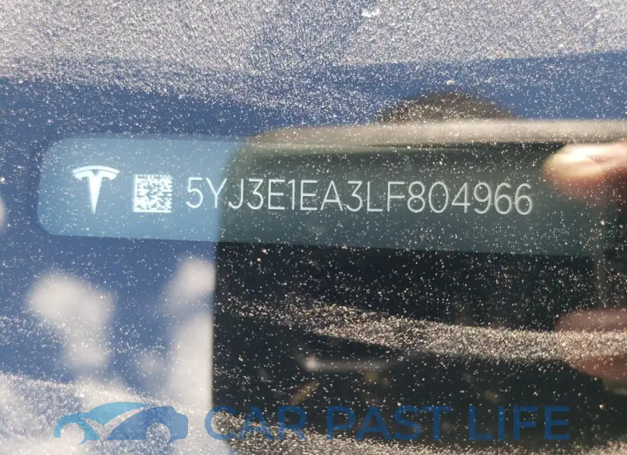 5YJ3E1EA3LF804966# 12