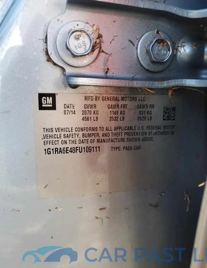 1G1RA6E48FU109111# 13