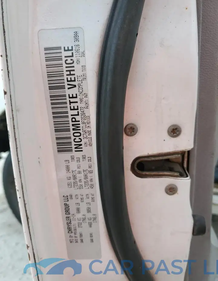 3C7WRTCL8FG526472# 13