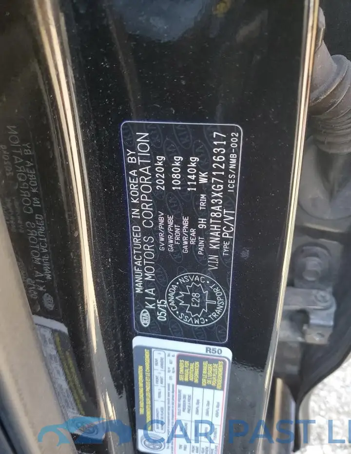 KNAHT8A3XG7126317# 13