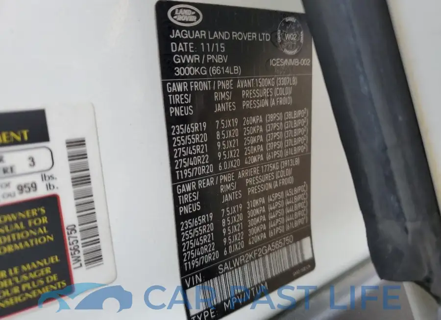 SALWR2KF2GA565750# 13