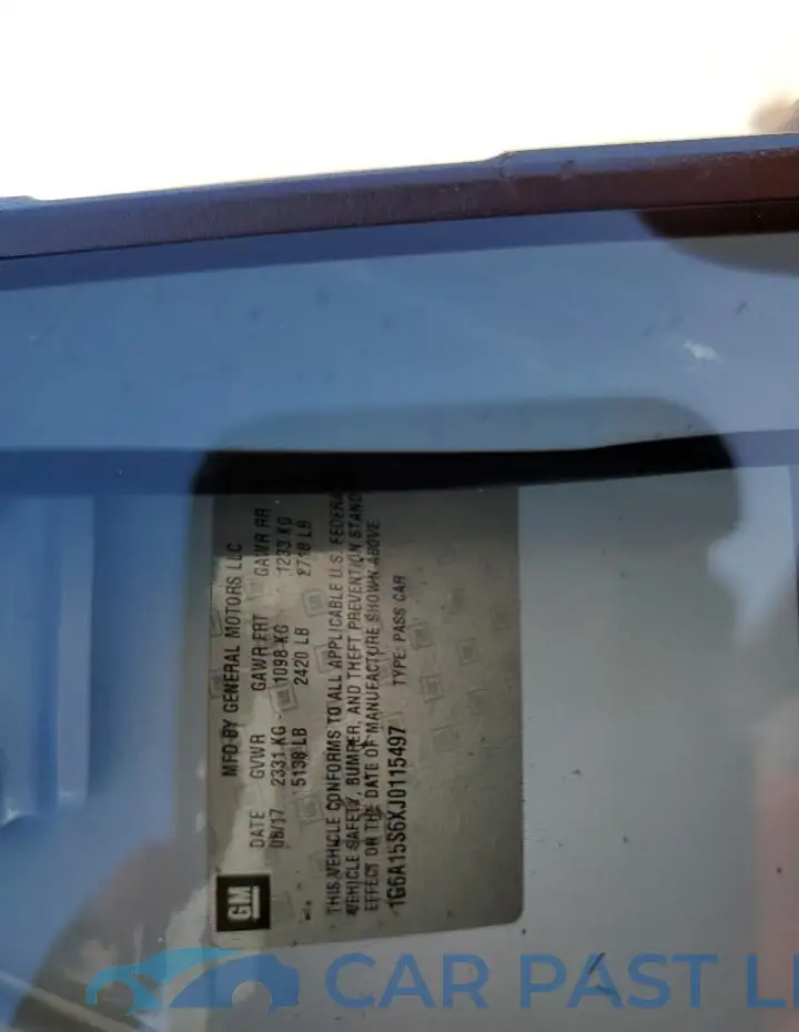 1G6A15S6XJ0115497# 13