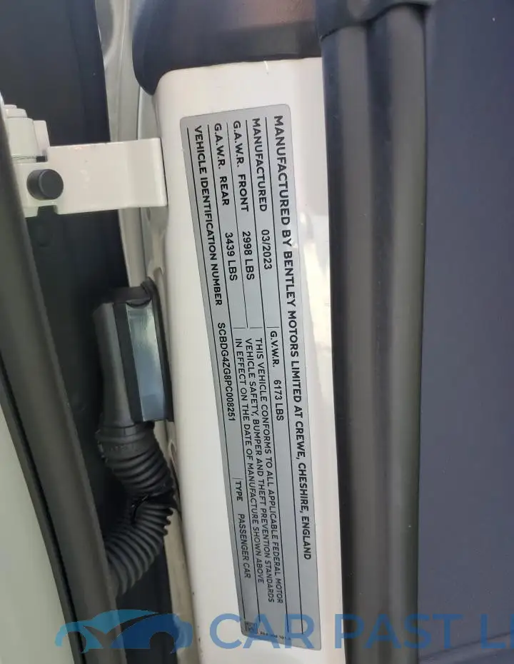 SCBDG4ZG8PC008251# 13