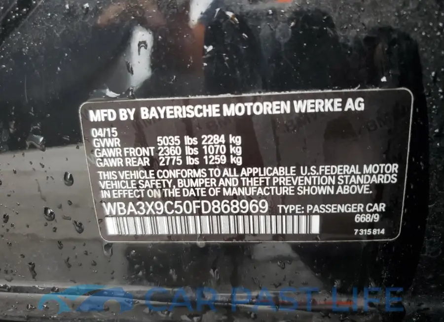 WBA3X9C50FD868969# 12
