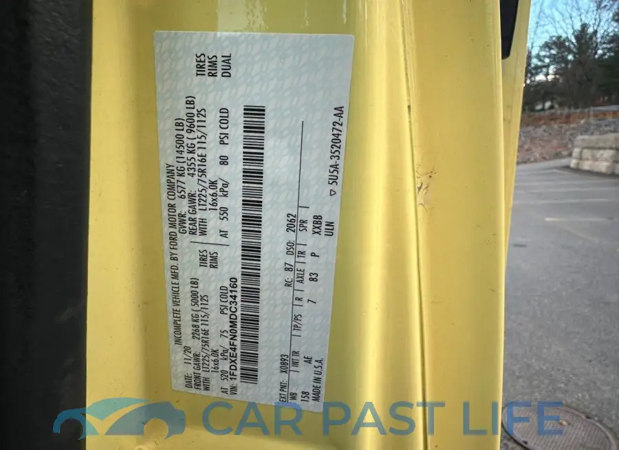 1FDXE4FN0MDC34160# 10