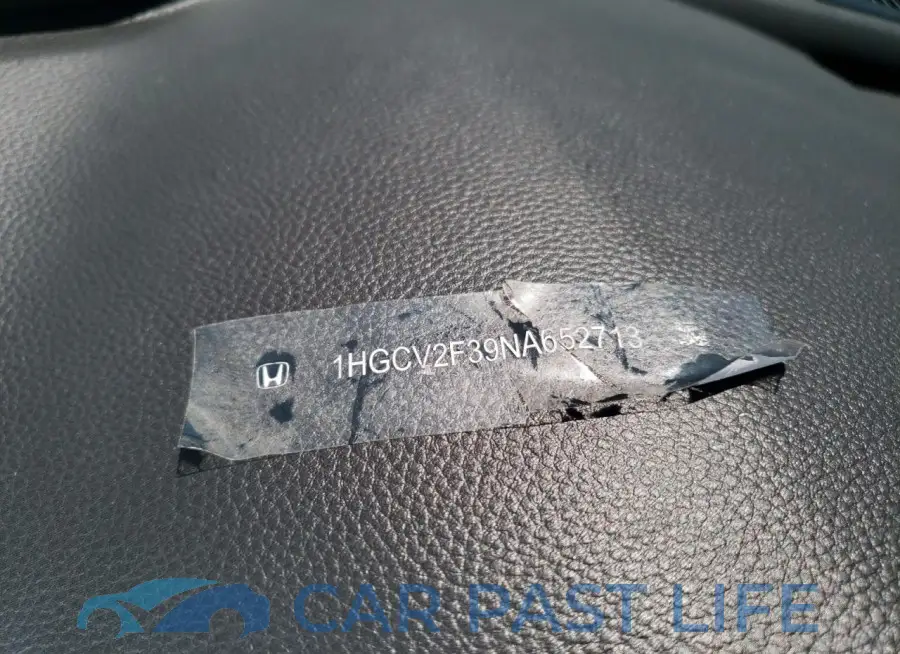 1HGCV2F39NA016454# 12