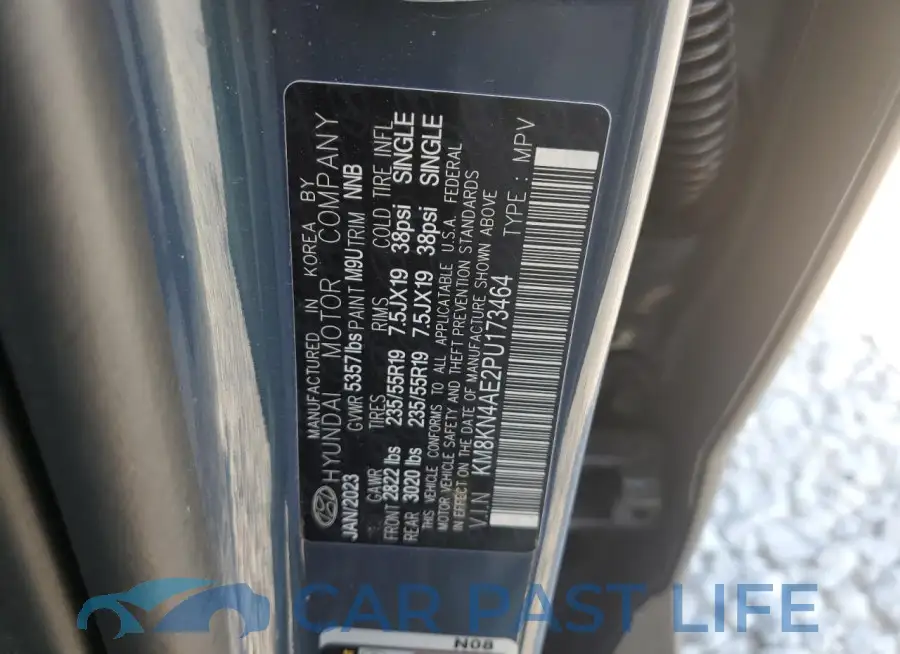 KM8KN4AE2PU173464# 14