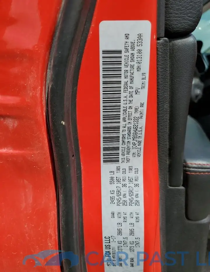1C4PJMBS6HW621222# 14