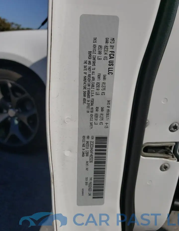 2C3CDXHG4FH825236# 13