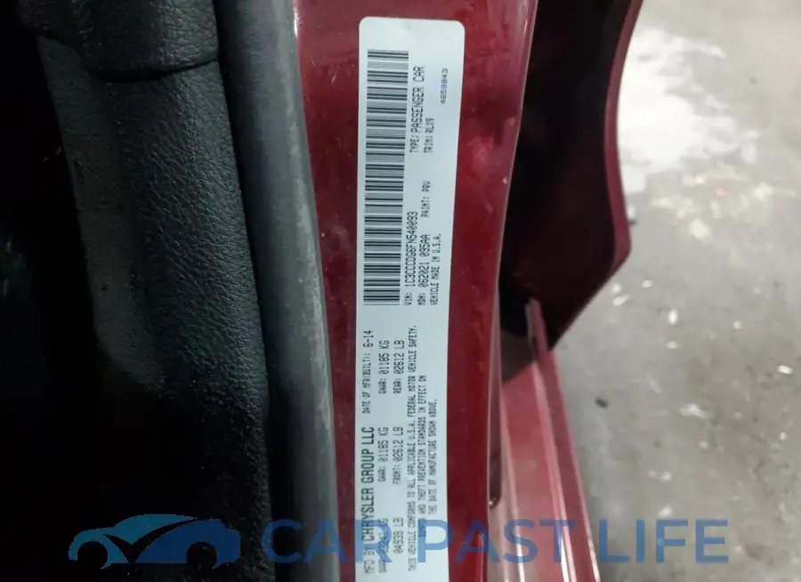 1C3CCCDG6FN540093# 12