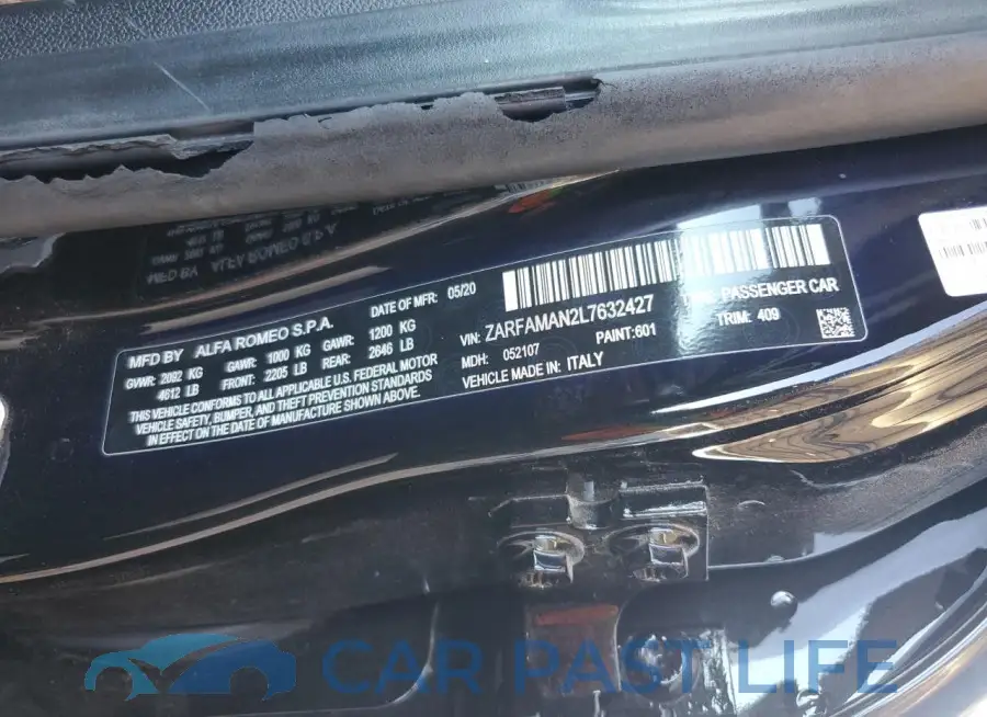 ZARFAMAN2L7632427# 12