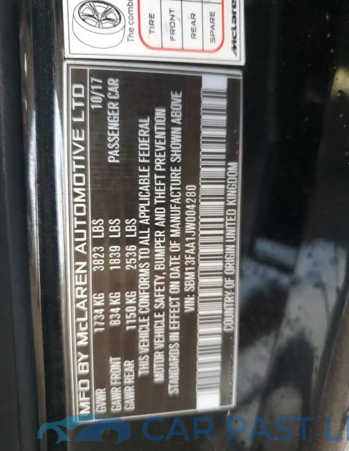SBM13FAA1JW004280# 12
