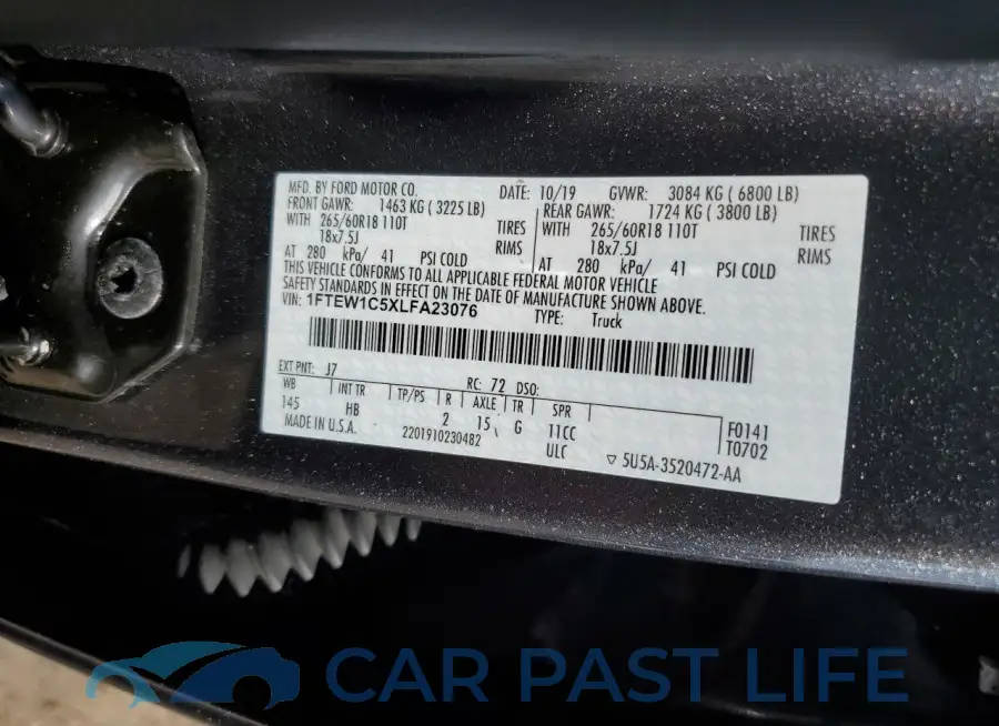 1FTEW1C5XLFA23076# 13